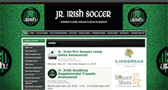 Desktop Screenshot of jririshsoccer.org